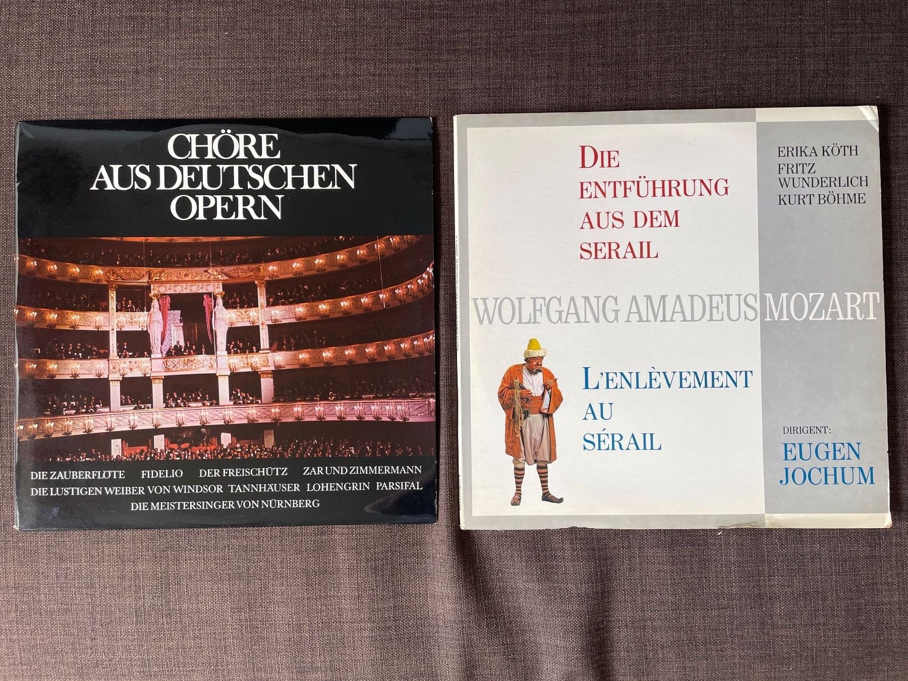 Schallplatten: 2 Vinyl Klassische Musik Opern – Gebraucht aus Genève von Buens4