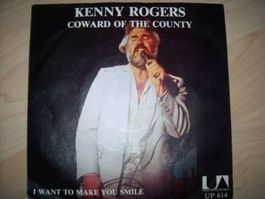 Vinyl Single Kenny Rogers - Cowart Of The County