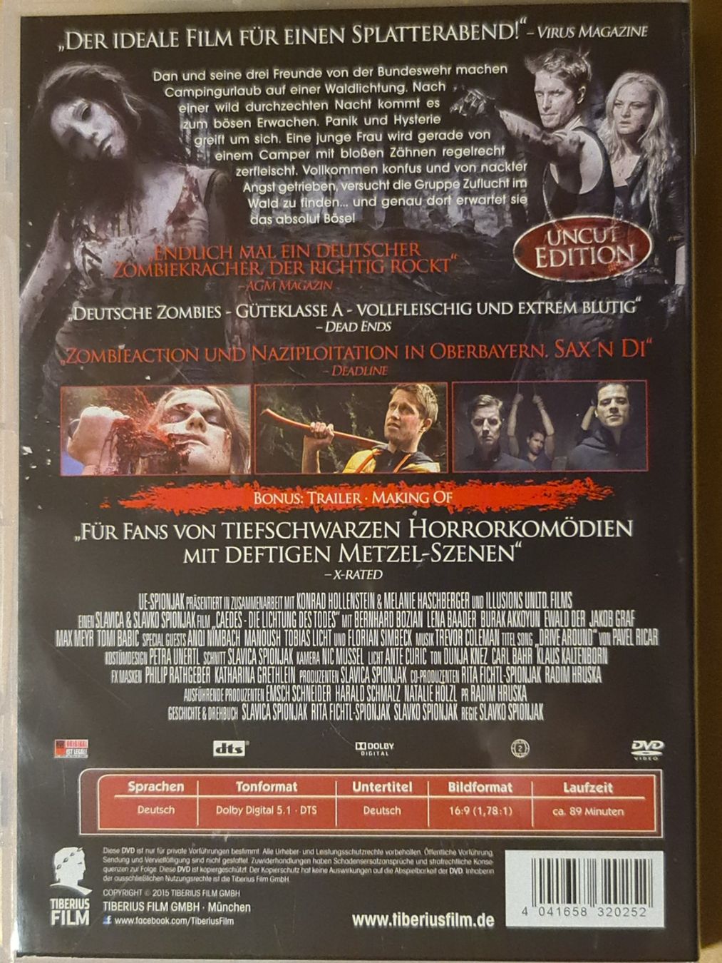 Tutti i DVDs: DVD Caedes - die Lichtung des Todes – Usato da Dintikon venduto da Vexi 1