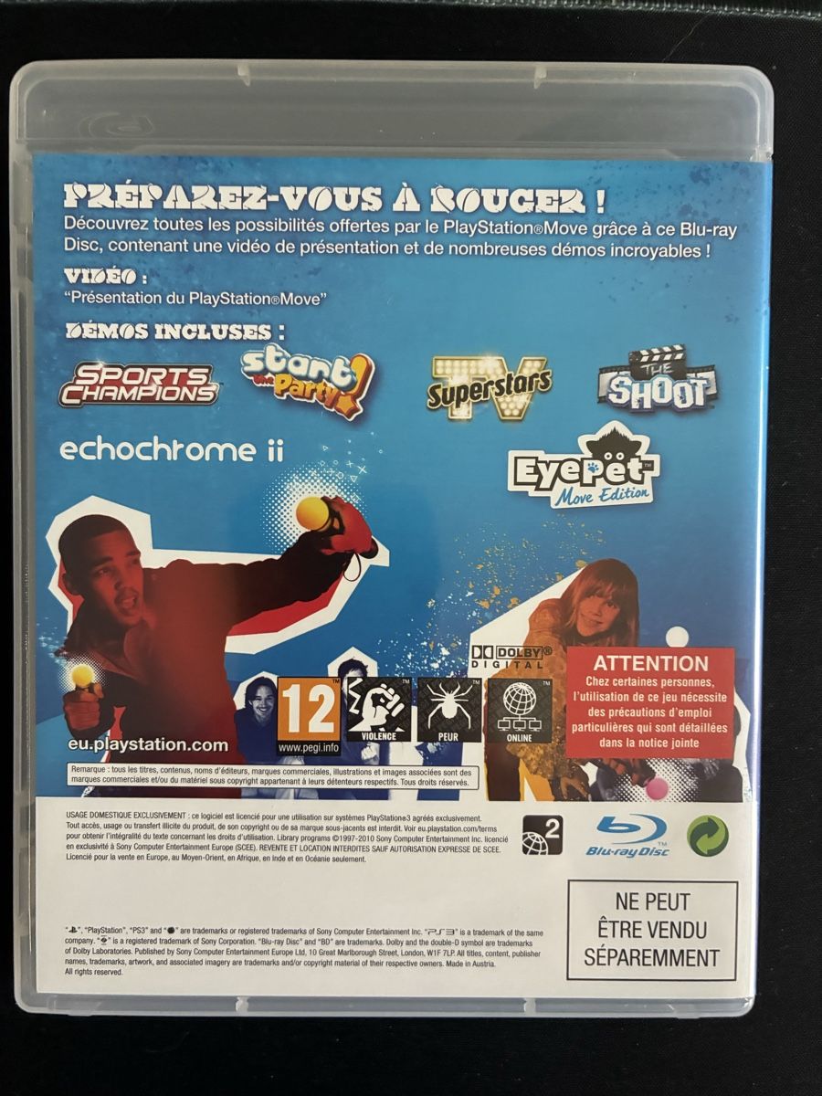 Sony Jeux: PS3 PlayStation Move Disque Découverte – D'occasion à Neyruz FR par Shcc17 1