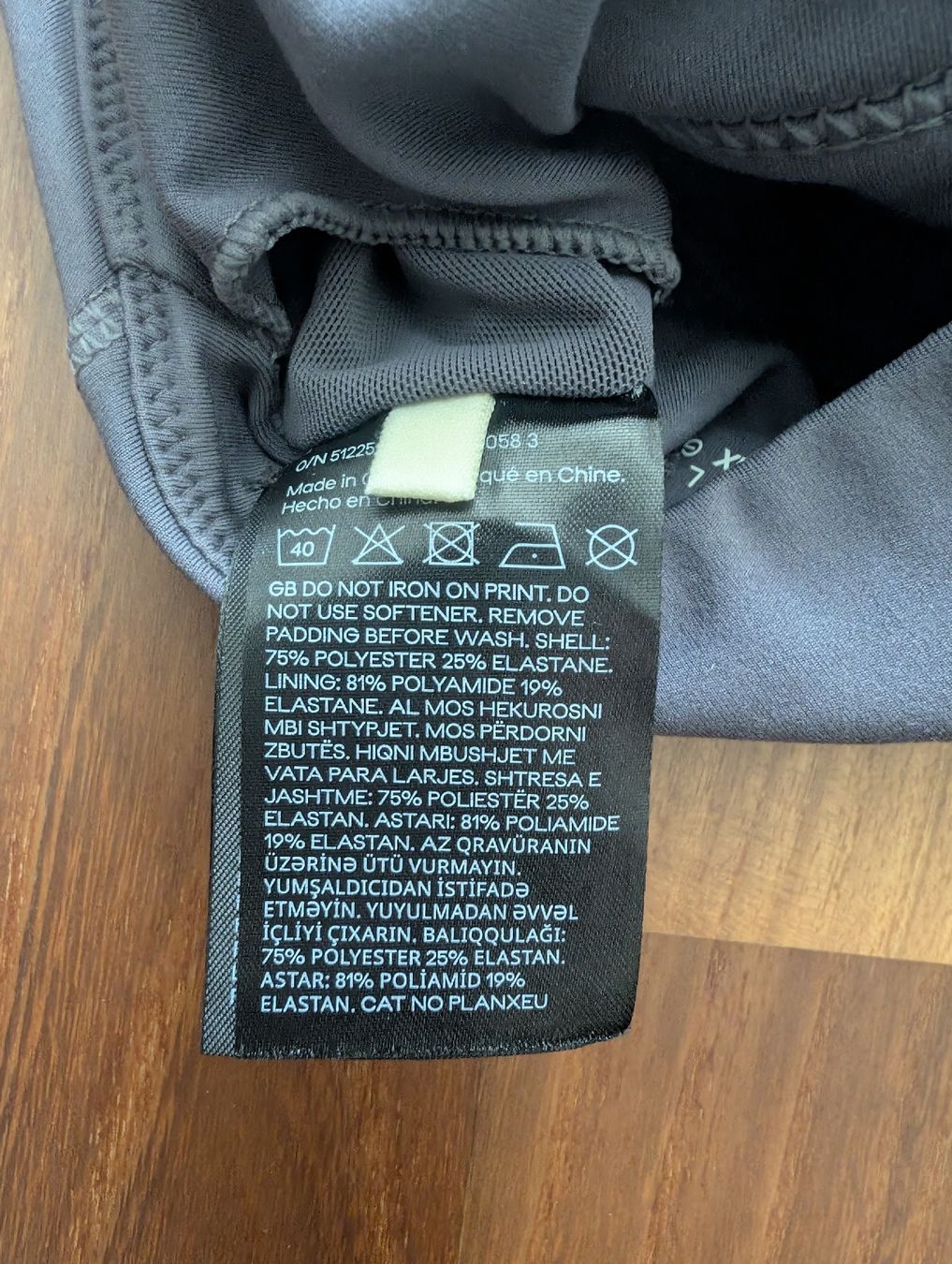 H&M Altra biancheria intima: H&M Move SoftMove Sport-BH Gr. L Grau – Nuovo (secondo la descrizione) da Lufingen venduto da Kappi90 4