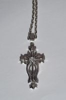 Kette mit Kreuz Anhänger *NEU*
