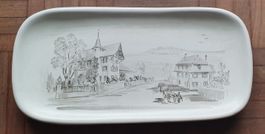 Handbemalter Keramikteller Lenzburg
