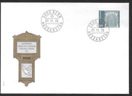 FDC 535 Basel allein ET Bern 27.11.1975