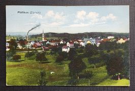 AK Dorfpartie PFÄFFIKON 1919