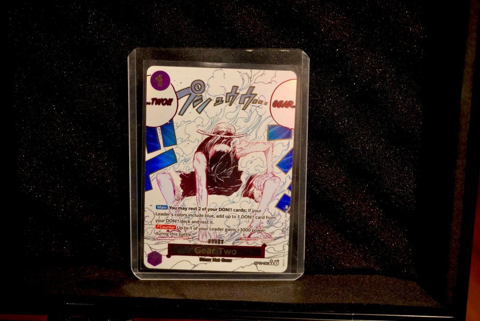Bandai Sammelbilder & Trading cards: Gear Two (OP11-080) (V.2) – Neu und originalverpackt aus Emmenbrücke von chro
