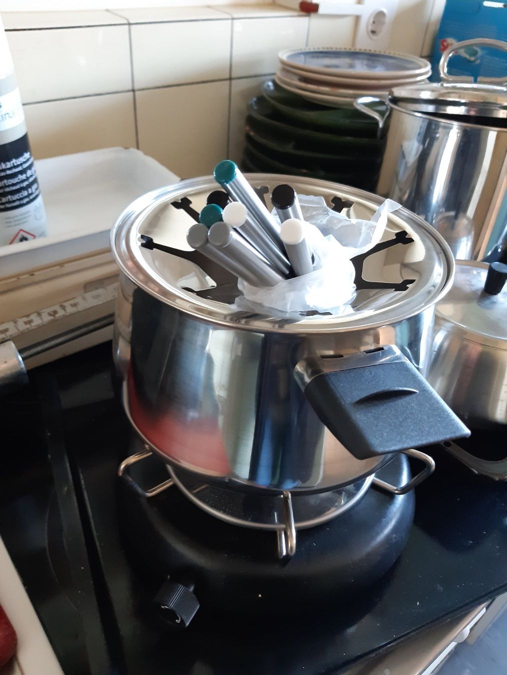 Padelle: Fondue Chinoise Set – Usato da Uster venduto da mos_8klm
