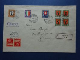 1923 Pro Juventute Satzbrief - in sehr schöner Erhaltung