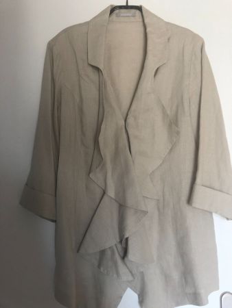 Leinen Jacke
