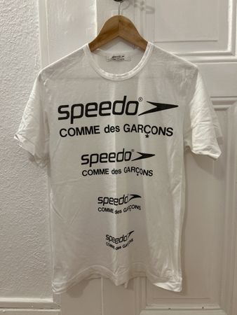 Speedo x Comme des Garcons Shirt White Men Size S Summer Loo
