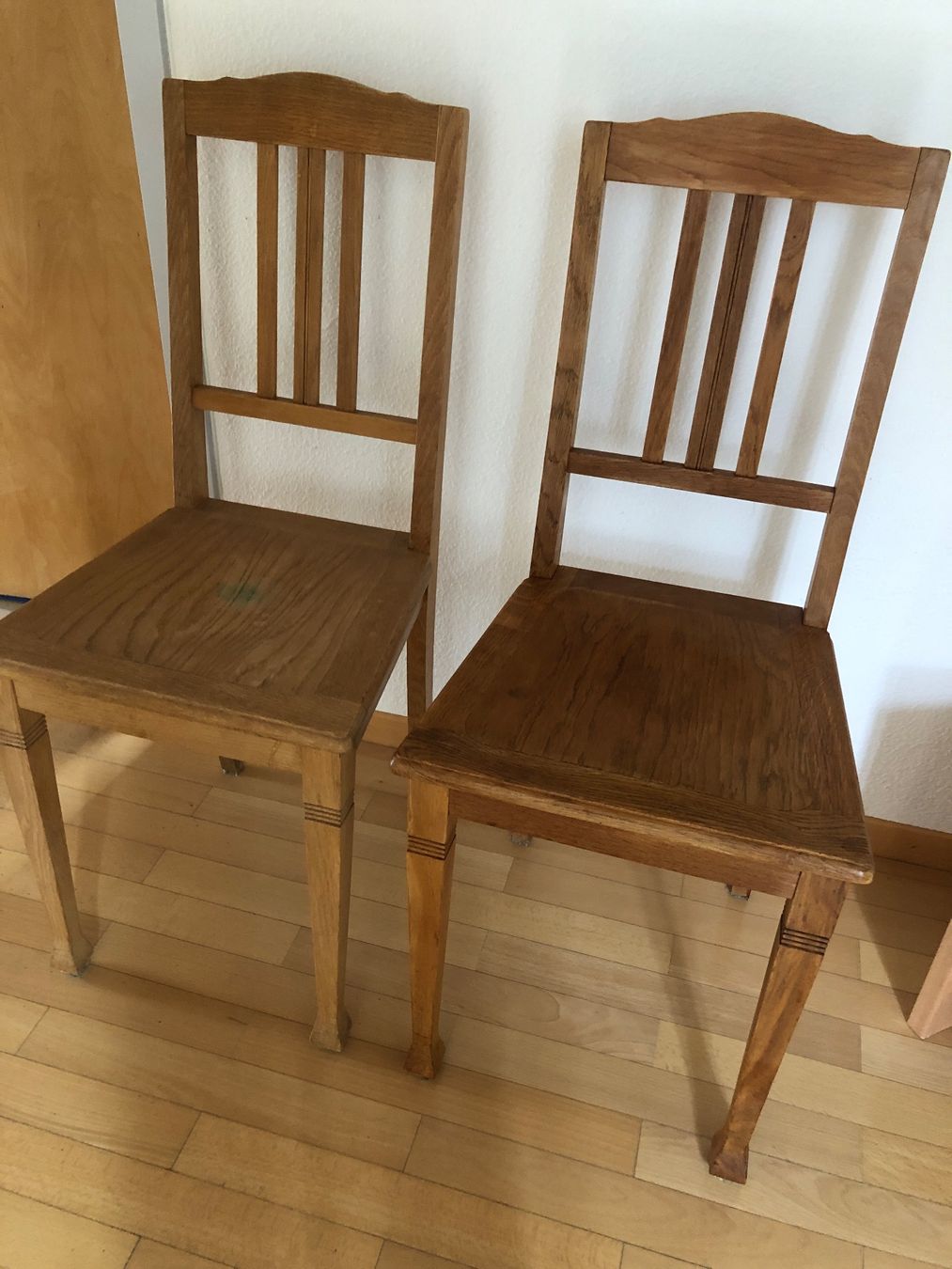 Sedie: 2 Stühle Holz braun gebraucht – Usato da Scuol venduto da Lotus2020 1