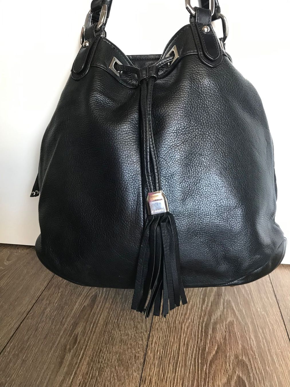 Borse da donna: Sac à main noir en cuir B. Makowsky excellent... – Usato da Grimisuat venduto da eliseba88 1