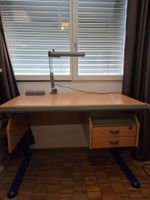 Kinderschreibtisch mit Lampe und Höhenverstellbar