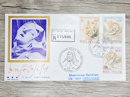 CL05 Enveloppe + Timbre Poste Vaticane 1982