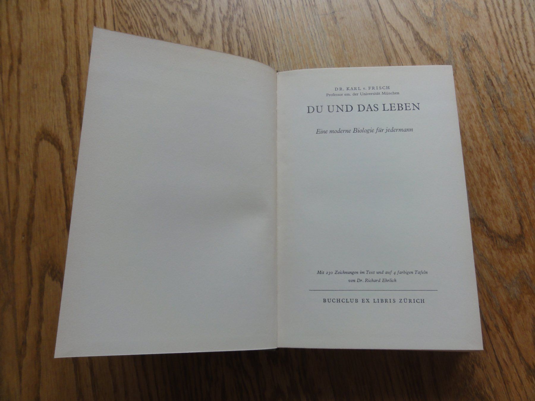 Libri: Du und das Leben, Antiquität – Usato da Riedholz venduto da Taweva 2