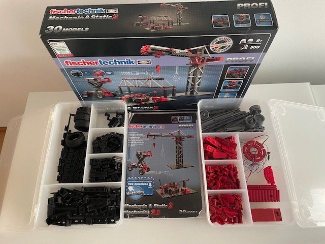 Technics Kit di costruzioni: Fischertechnik Profi Mechanic and Static 2 – Usato da Meilen venduto da Findus6 1