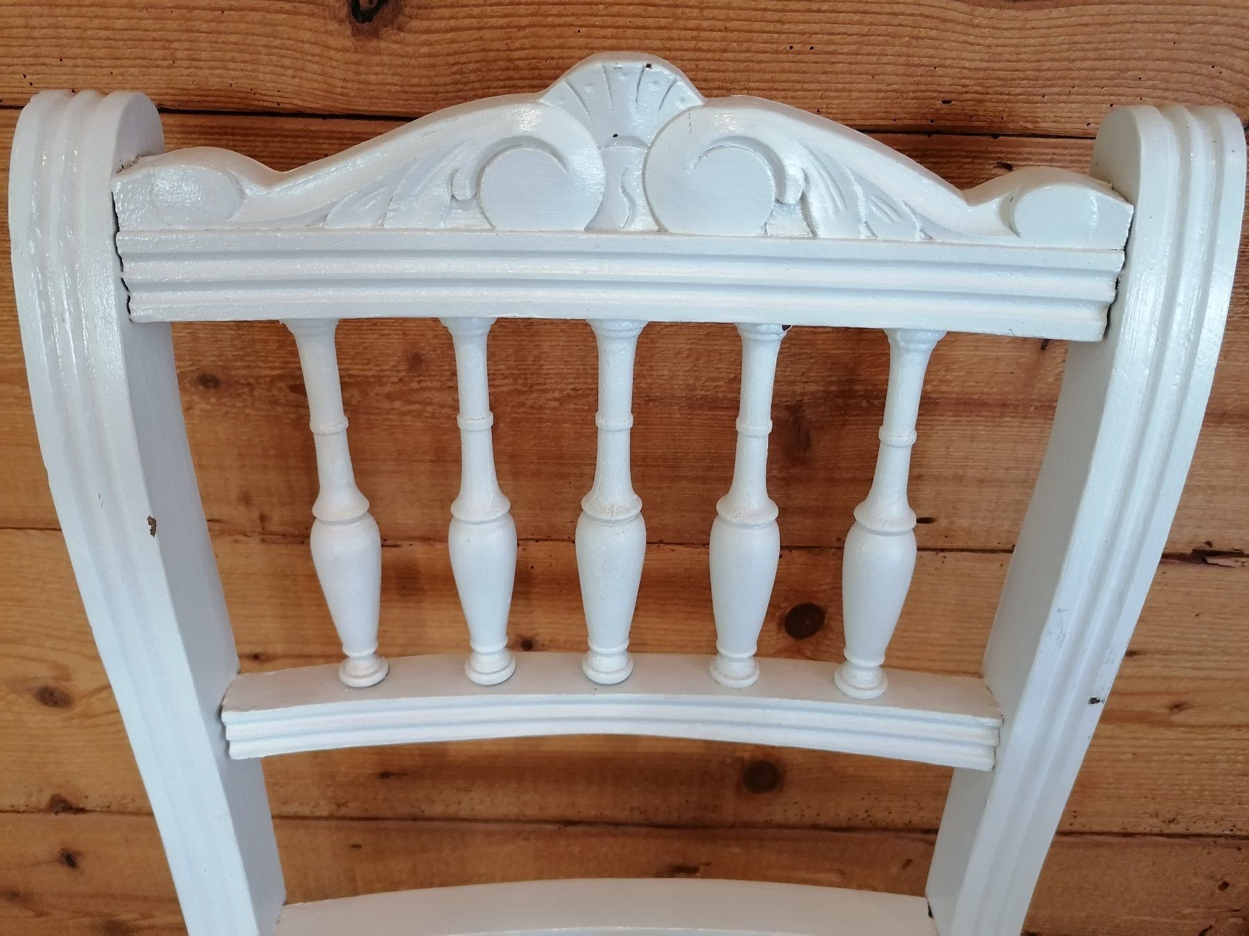 Sedie: Stuhl weiss Gitter Sitz Landhausstil – Usato da Lauerz venduto da Hunty1 4