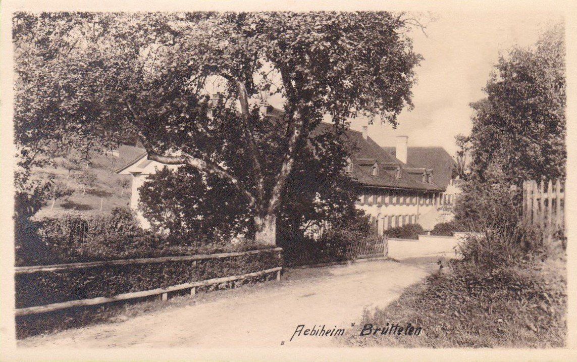 Ansichtskarten: Brüttelen BE Ortsansicht Aebiheim , 1949 – Gebraucht aus Solothurn von Bepposol