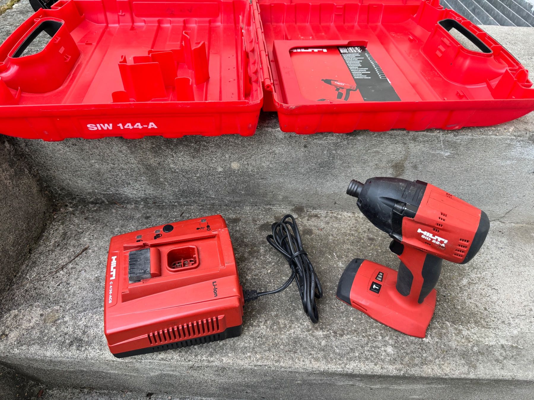 Hilti Bohrmaschinen: Hilti Sid 22-A Schlagschrauber – Gebraucht aus frauenfeld von tia01 2