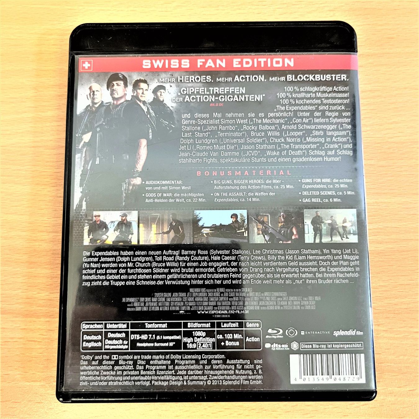 Tutti i DVDs: Blu-ray - The Expendables 2 - Back For War – Usato da Amlikon-Bissegg venduto da riestig 2