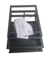 BAUWERK Mikrowellenregal 2-stufig