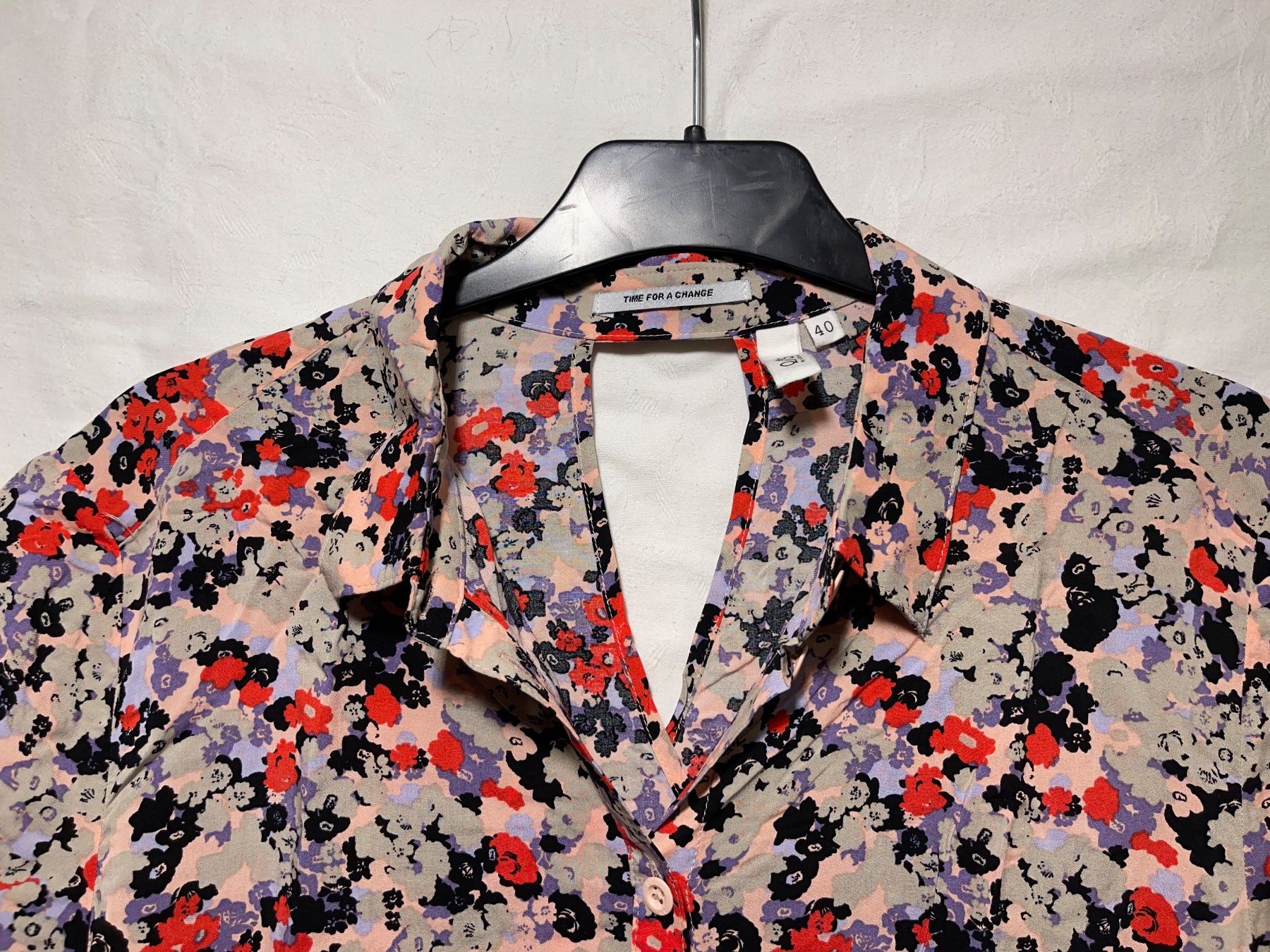 Zebra Camicette: Kurzarm Top mit Blumenmuster, Gr. 40 – Nuovo e nell'imballaggio originale da Rapperswil SG venduto da Letas_closet 1
