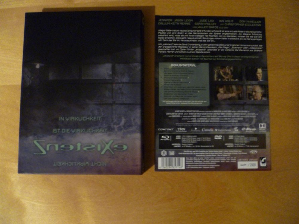 Existenz - David Cronenberg - Turbine - Mediabook [Blu-Ray] (Gebraucht ...