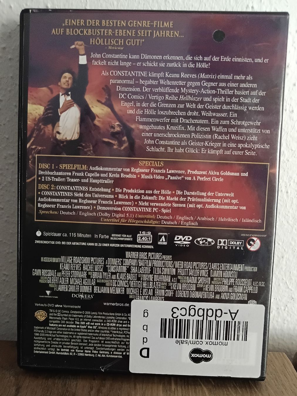 Tous les DVDs: Constantin – D'occasion à Alchenflüh par roh_6xk8 1