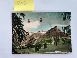 Ansichtskarte Engelberg Schwebebahn Gerschnialp Trübsee