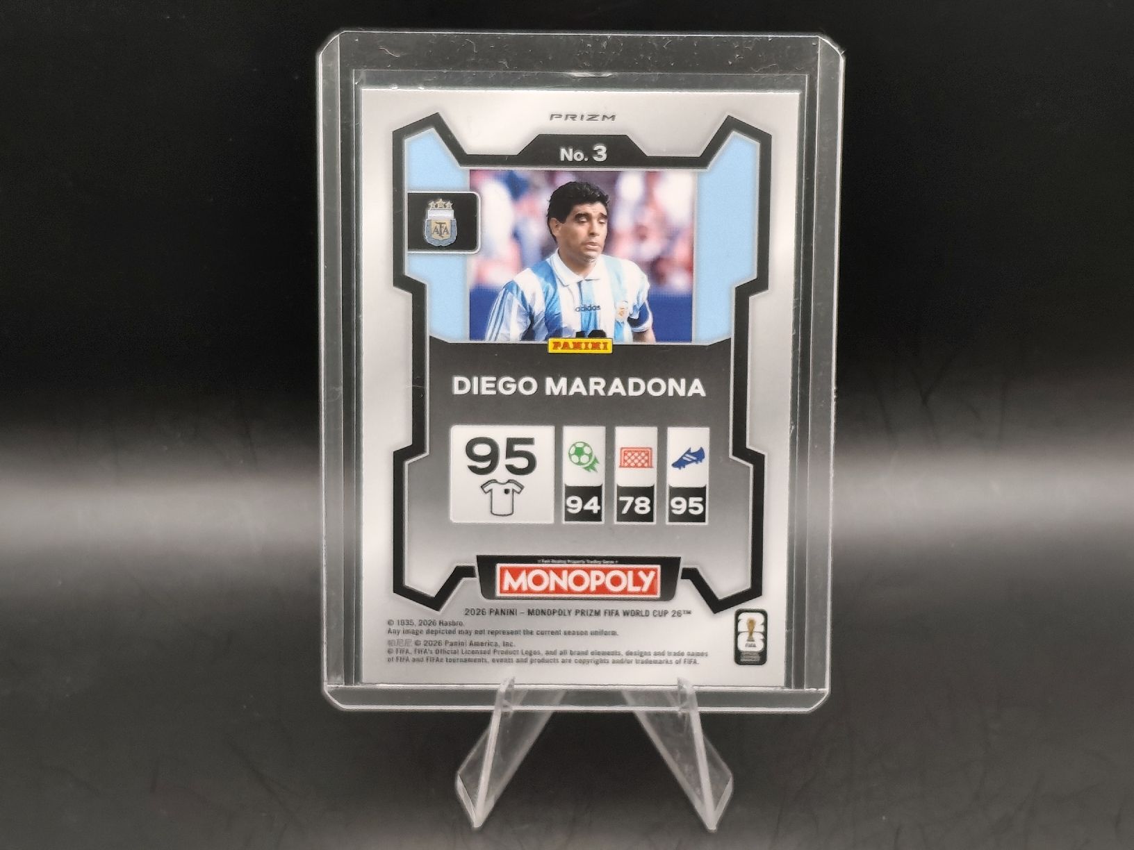 Panini Carte collezionabili: Diego Maradona - Panini Prizm Monopoly -  Argentinien – Usato da Ostermundigen venduto da DaCards 1