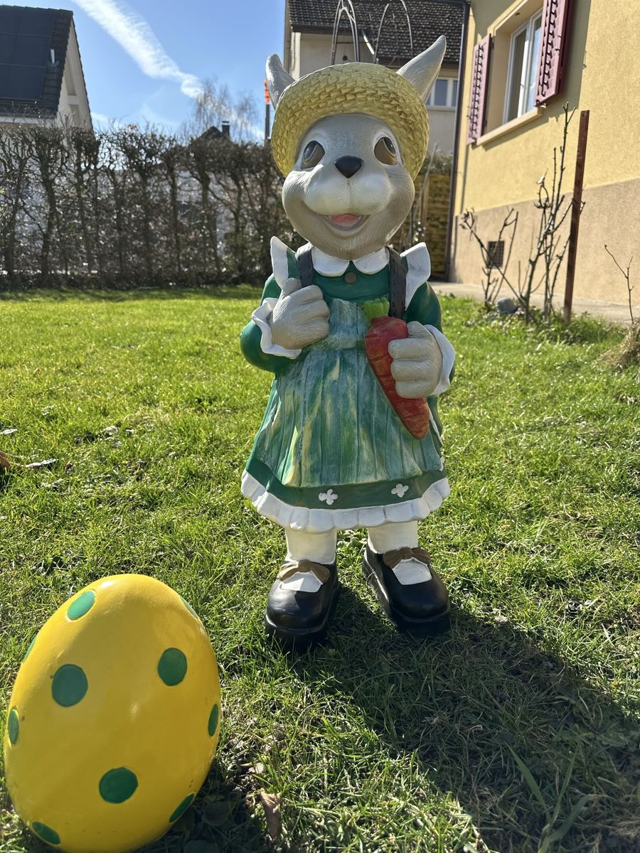 Statuette: Osterhase Garten Figur Deko – Usato da Oberentfelden venduto da vilibrand 4