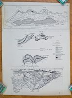 3 geologische Karten auf einem Blatt Moléson