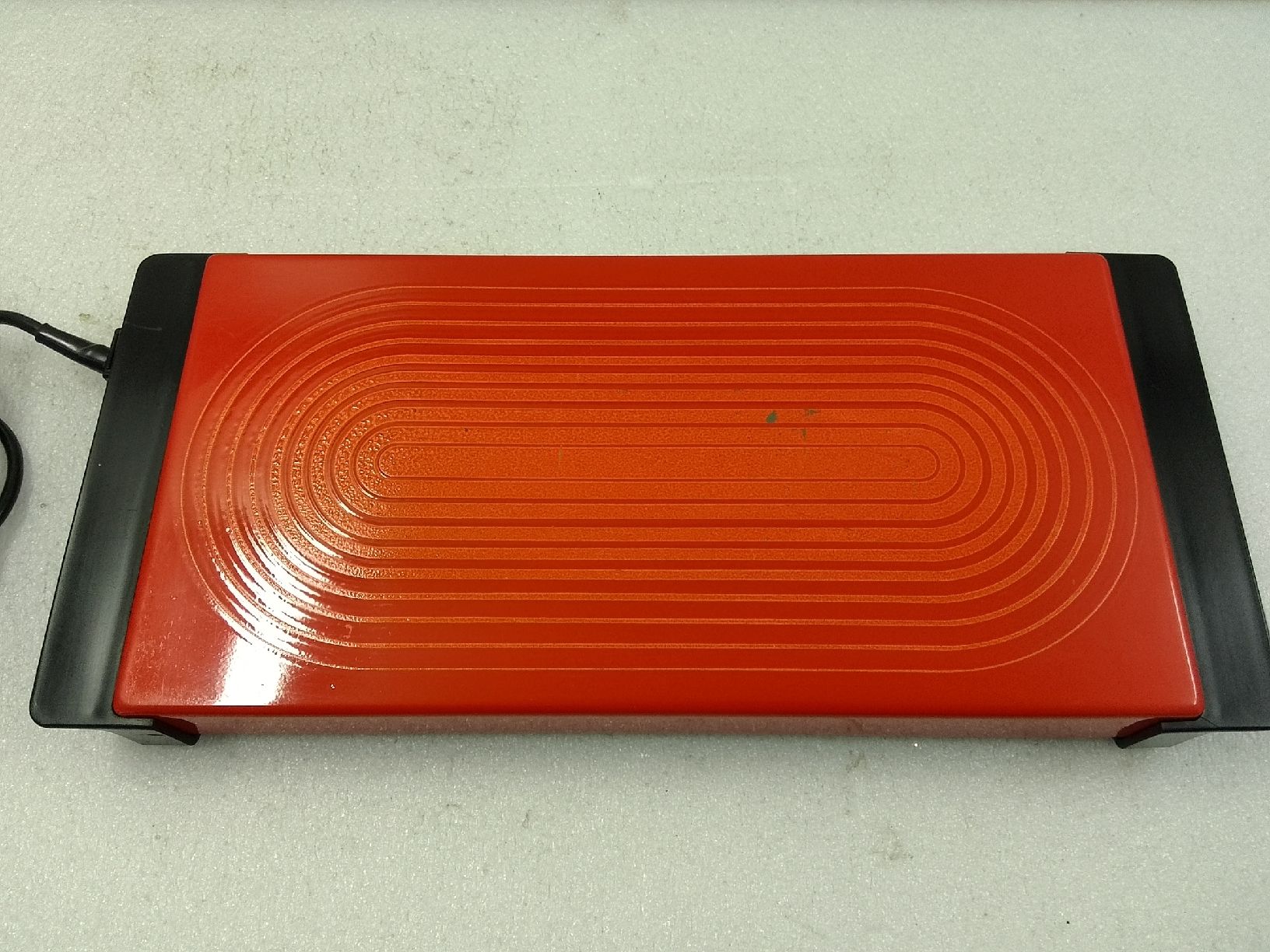 Servierplatten: Kuhn Rikon Warmhalteplatte Typ 3067, Orange – Gebraucht aus Trubschachen von Caddy8 1