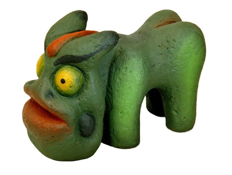 Sculture & Statue: Zement Figur / Skulptur "Schlabberli" – Usato da Aarberg venduto da Fritto