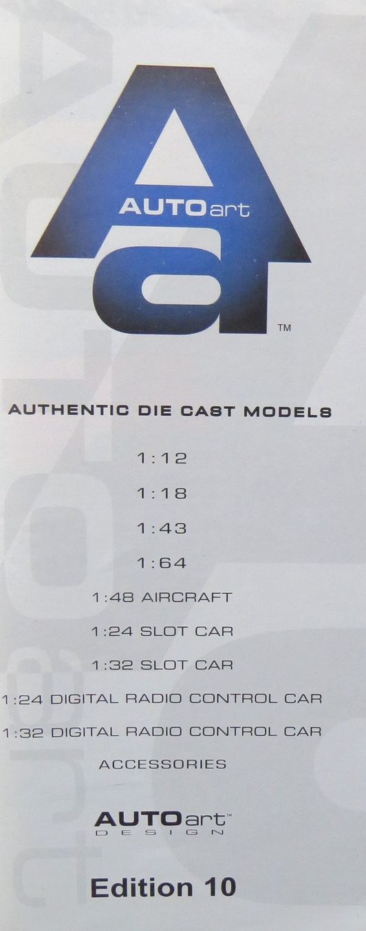 Autoart Modellini d'auto: Kleiner auto art Modellautokatlog Nr. 10 – Nuovo (secondo la descrizione) da Ettingen venduto da campione_1 1