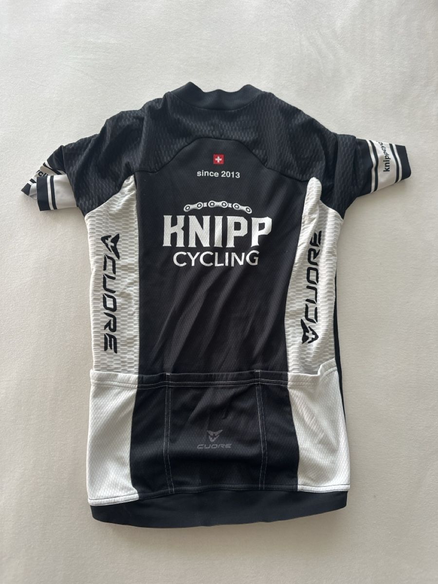 Maillots de corps & Pantalons: Velotrikot, schwarz-weiss, Gr. S – D'occasion à Wattenwil par nid_p9fx