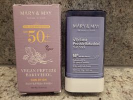 Mary&May Vegan Peptide Bakuchiol Sonnenschutzstick SPF50💜🌞