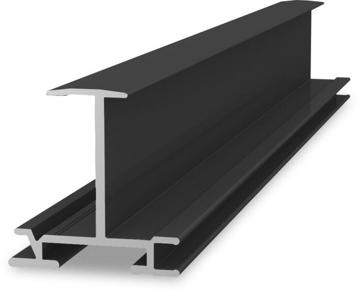 Dispositivi a energia solare: K2 InsertionRail 35, 5.40 m, schwarz - 19 Stück – Usato da Bazenheid venduto da Steinlin_Energie_AG 1