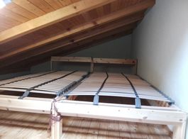2 Stk. Bestgestelle 90 x 200 inkl. Lattenrost Holzbett Bett