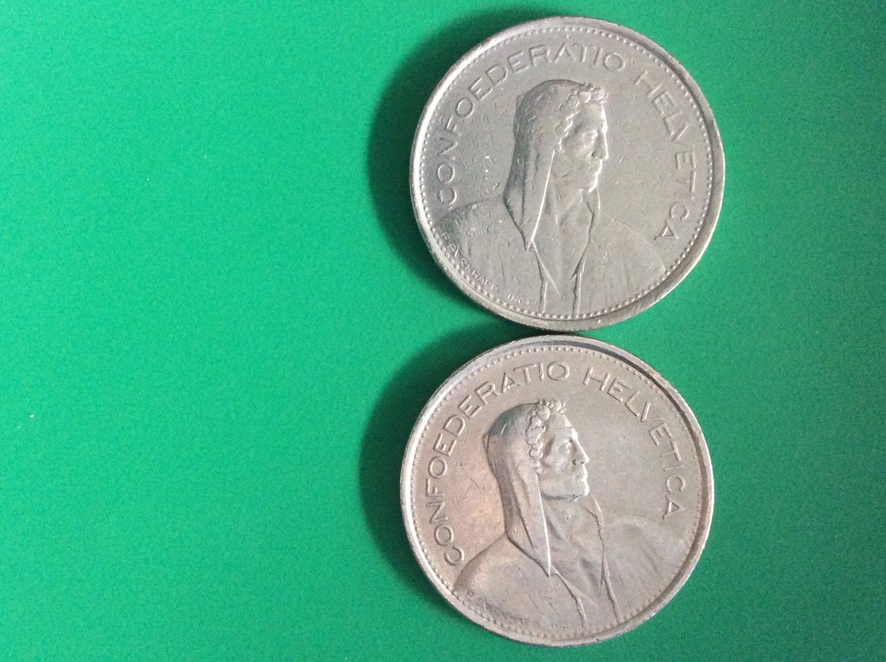 Tutti le monete: 5 francs  1970-1973 – Usato da Genève venduto da pie_fh2d 1