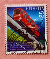 Nr.1349 Stempel 100 Jahre Niesenbahn 2010    