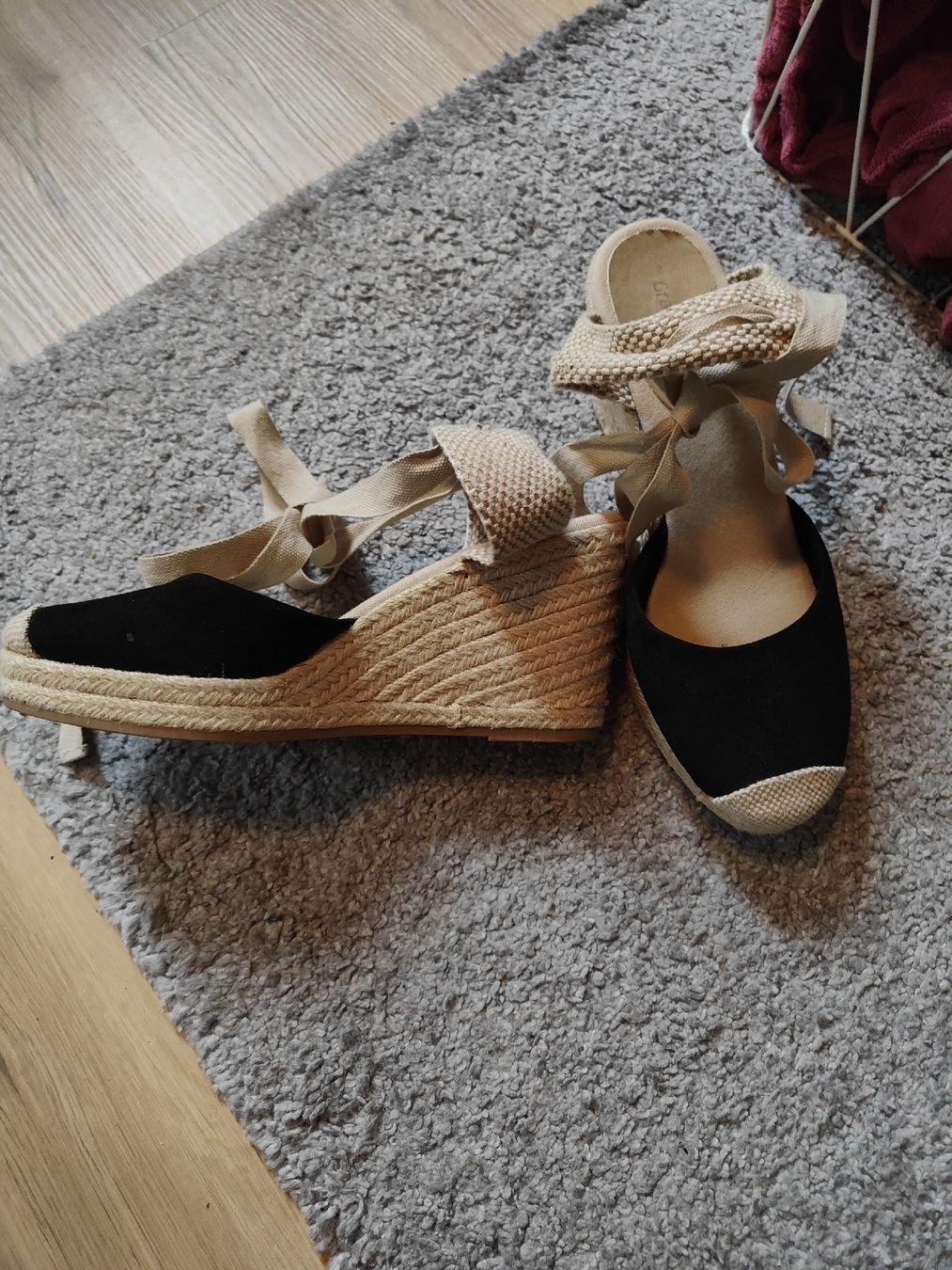 Graceland Scarpe da donna: Sommerliche Espadrilles in Schwarz, Grösse 38, – Usato da Erlinsbach SO venduto da xandra23 3