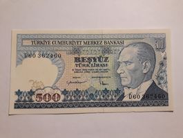 TÜRKEI - 500 Lirasi 1984 UNC (D60362460)