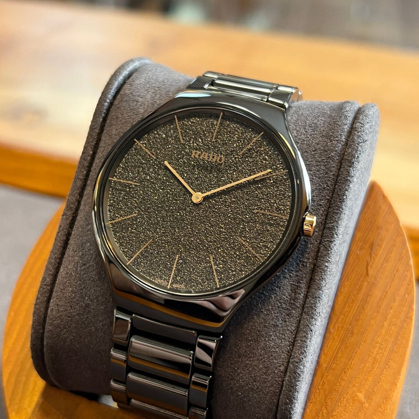 Rado Orologi: Rado True Thinline Nature Ceramic Quartz 420.0004.3 – Usato da Carouge GE venduto da Watchaser 2