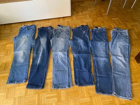 Kleiderpaket Damen 6 Paar Jeans Grösse 46