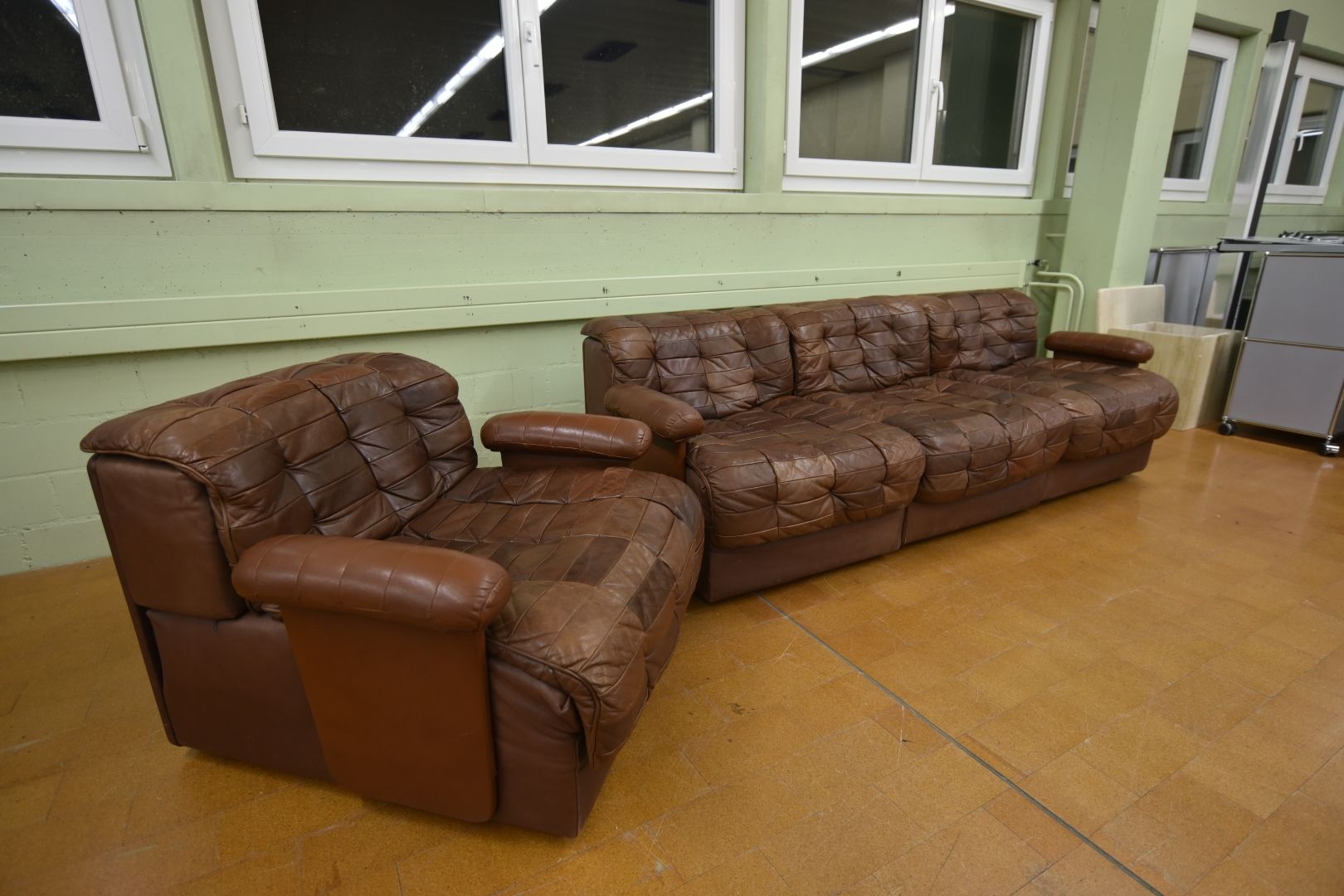 De Sede Divani: Designklassiker De Sede DS11 Patchwork Sofa modular – Usato da Lichtensteig venduto da Polsterwerk 8