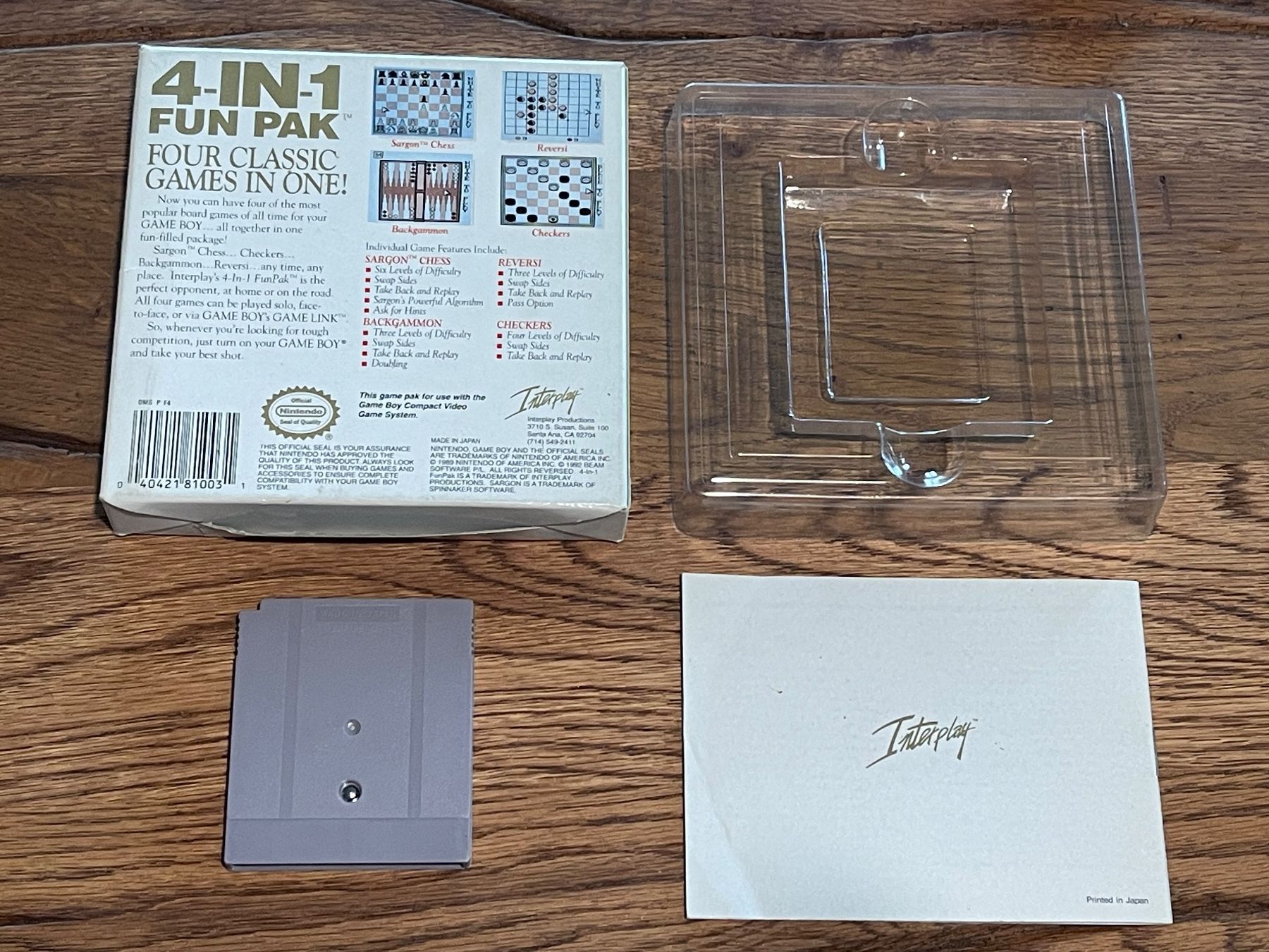 Nintendo Giochi: GAME BOY 4-in-1 Fun Pak Klassiker OVP – Usato da Zuerich venduto da Dorsi 1