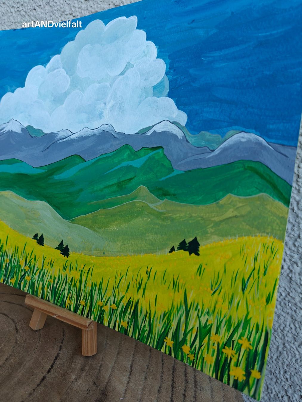 Tableaux: Gemälde Acryl, Landschaft – Neuf avec emballage d'origine à Winterthur par GDaniela 2