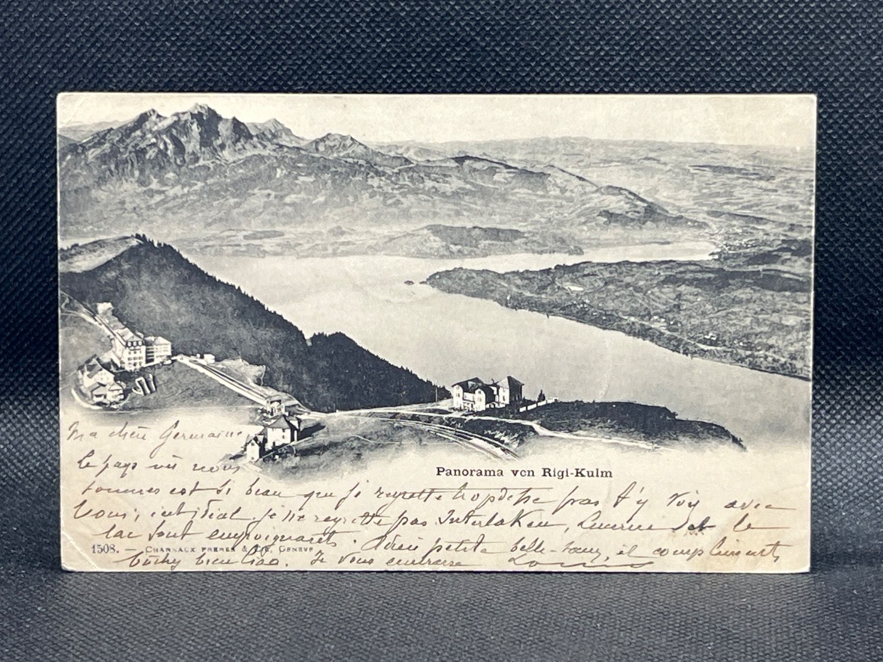 Cartoline postali: Rigi-Kulm: Panorama – Usato da Widnau venduto da Brusi9