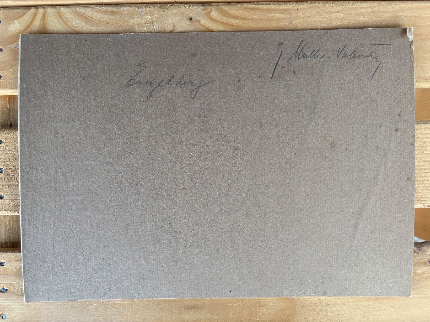 Dipinti: Aquarell von G. Müller-Valentin – Usato da Feldbach venduto da Olive1 7